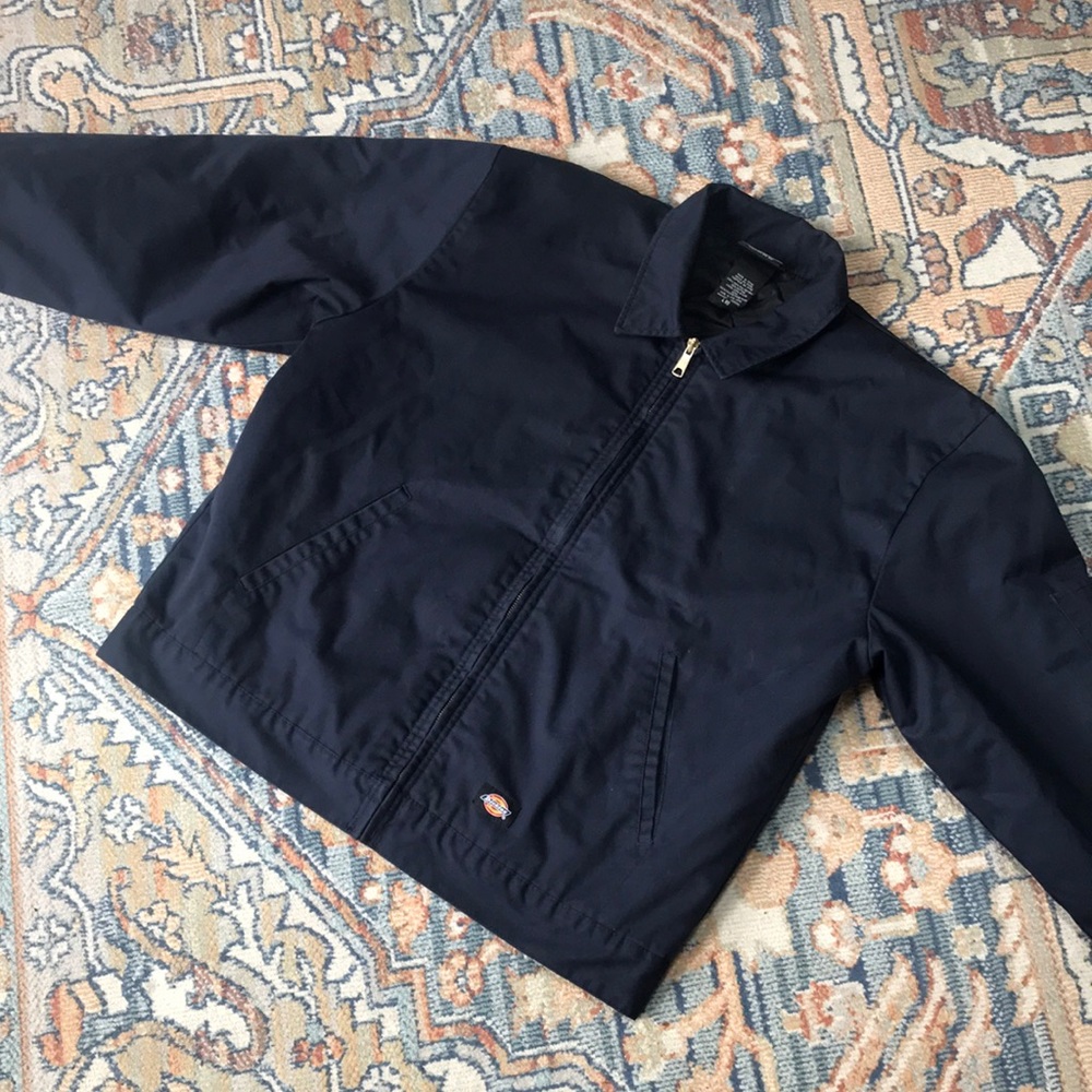 Men’s Large Dickies Work Jacket Navy Blue